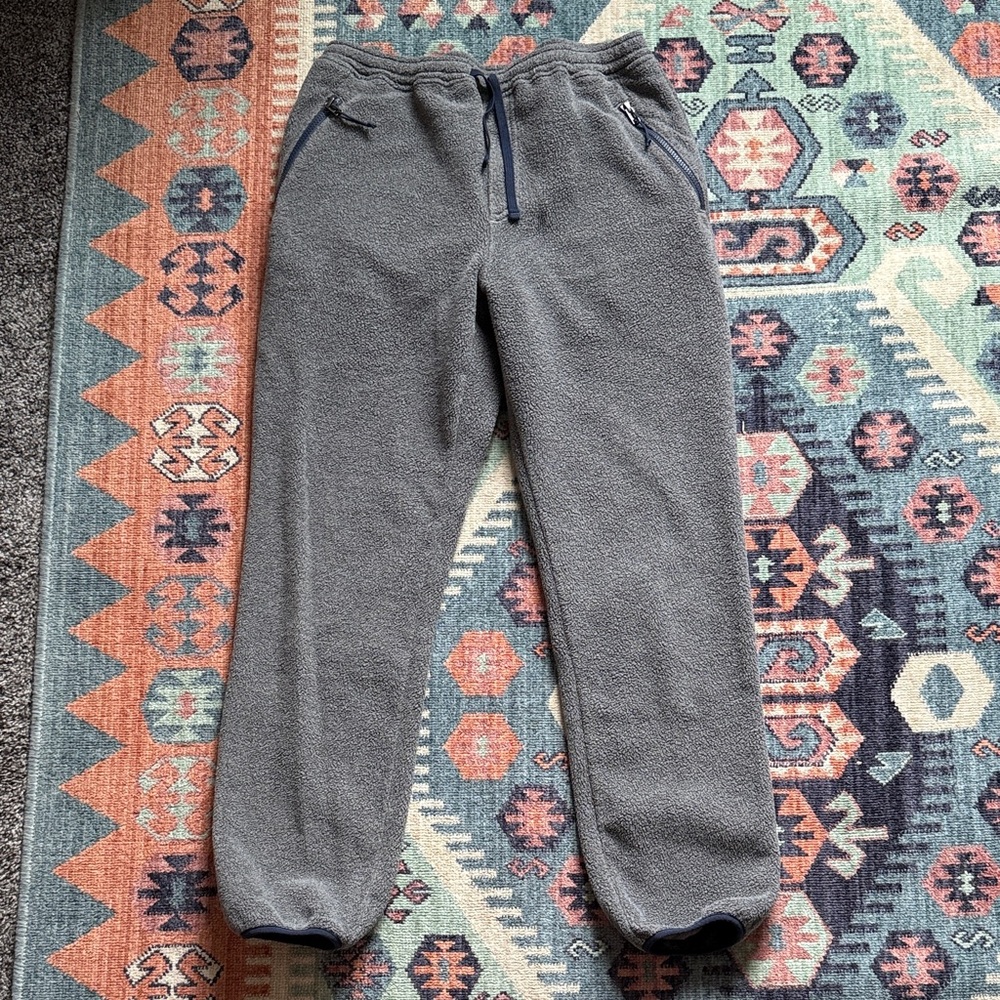 Patagonia Gray Synchilla Joggers